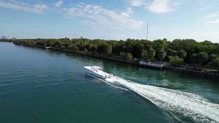 2025 AmeraCat 39 - Drone view and take off.