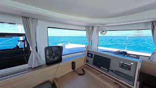 Lagoon 42 owner's version interior walkthrough