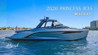 2020 Princess R35 "MISCHIEF" – Autograph Yacht Group